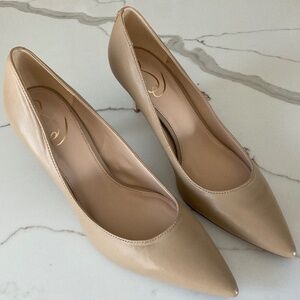 SAM EDELMAN HAZEL PUMP HEEL TAN